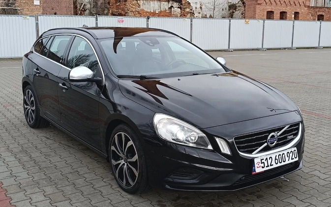 Volvo V60 cena 49900 przebieg: 164200, rok produkcji 2012 z Konin małe 277